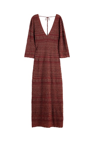 Robe longue - Bordeaux