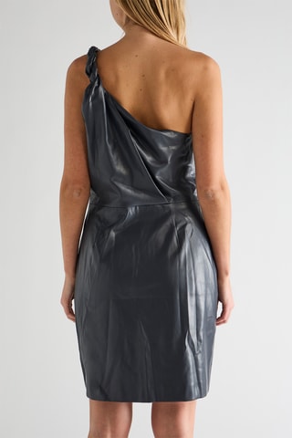 Robe asymétrique - Bleu marine