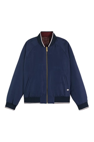 Bomber réversible - Bordeaux et bleu foncé