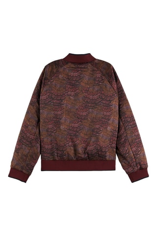 Bomber réversible - Bordeaux et bleu foncé