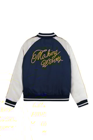 Bomber réversible - Bleu marine