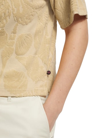 Chemisier en coton biologique - Beige