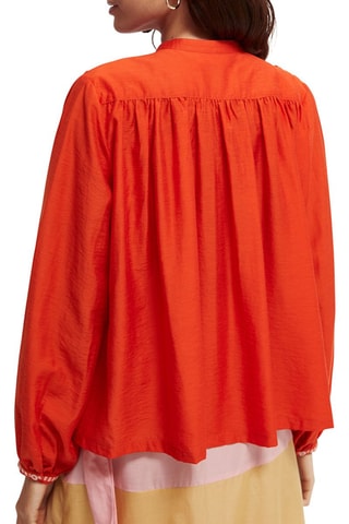 Chemisier loose loose fit - Orange