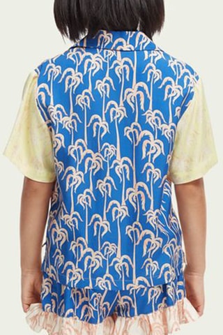 Chemisier - Marron et rose