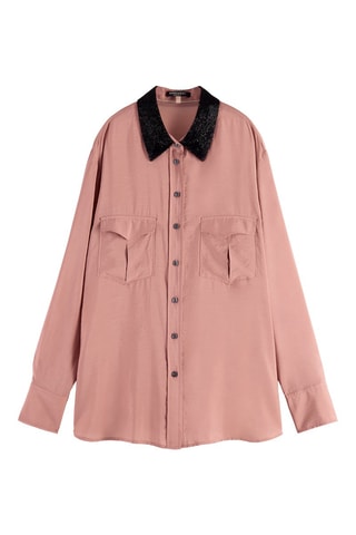 Chemisier relaxed - Rose