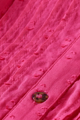 Chemisier plumetis - Fuchsia