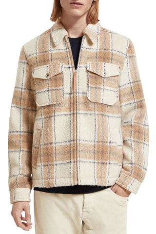 Surchemise en laine - Beige