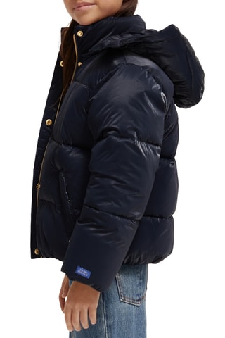 Doudoune à capuche - Noir