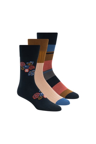 3 paires de chaussettes - Bleu marine