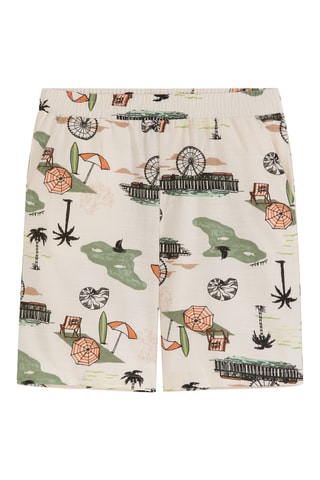 Chemise et short - Ecru