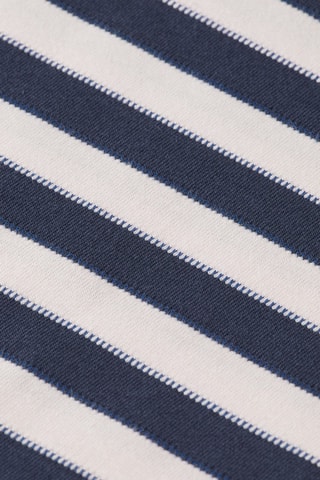 T-shirt - Blanc et bleu marine