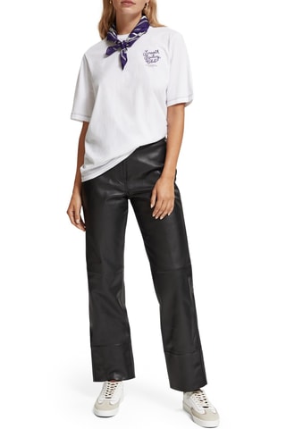 T-shirt relaxed - Blanc