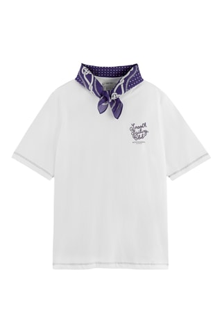 T-shirt relaxed - Blanc