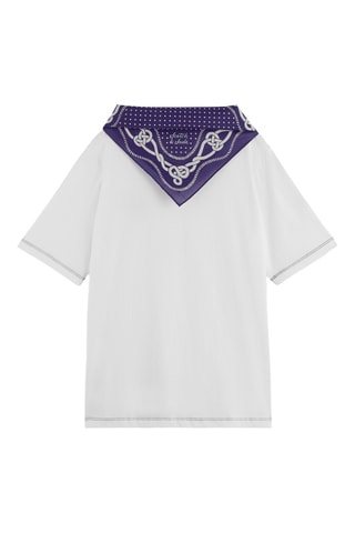 T-shirt relaxed - Blanc