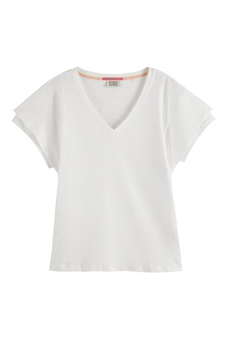T-shirt en coton biologique - Blanc