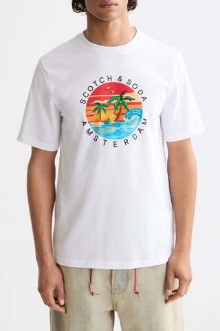 T-shirt regular - Blanc