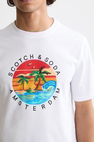 T-shirt regular - Blanc