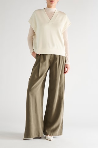 Sweat sans manches - Beige