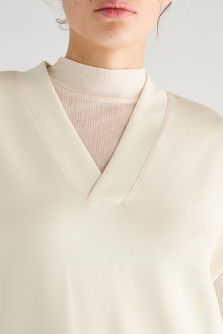 Sweat sans manches - Beige