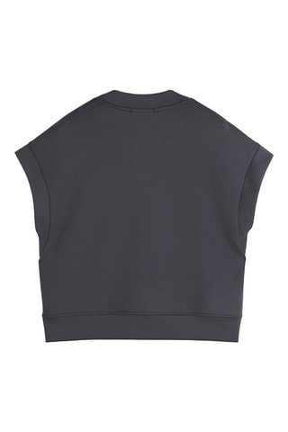 Felpa senza maniche - Nero