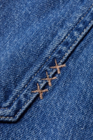 Short en jean - Bleu