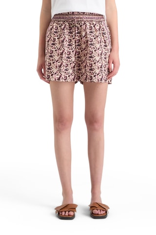 Short - Marron et beige