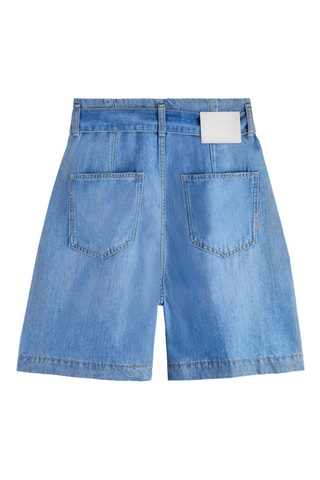 Short en jean - Bleu