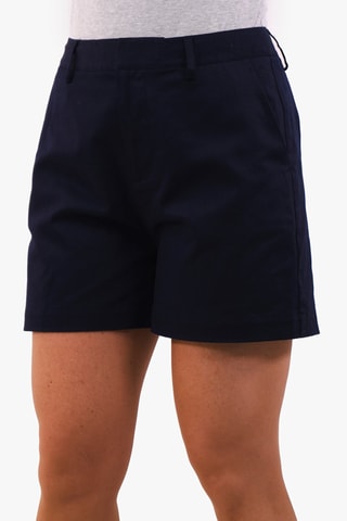 Short chino en coton biologique - Bleu marine