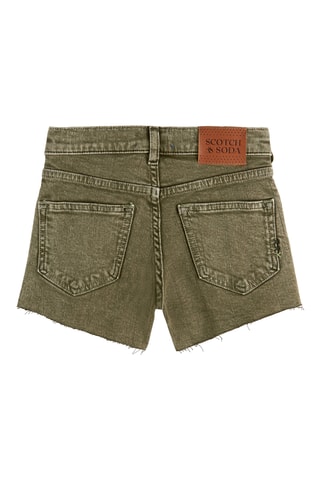 Short en jean - Kaki
