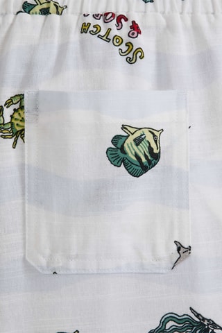 Chemise et short - Blanc