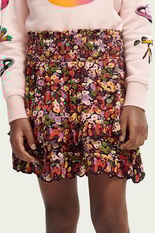 Jupe volantée - Noir