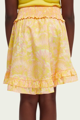 Jupe taille haute - Jaune