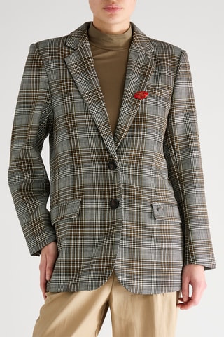 Blazer en laine - Marron