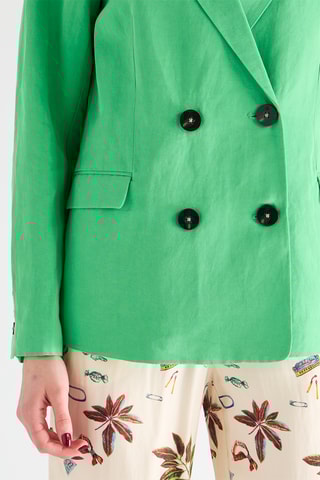 Blazer en lin - Vert