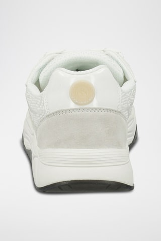 Baskets en nubuck - Blanc