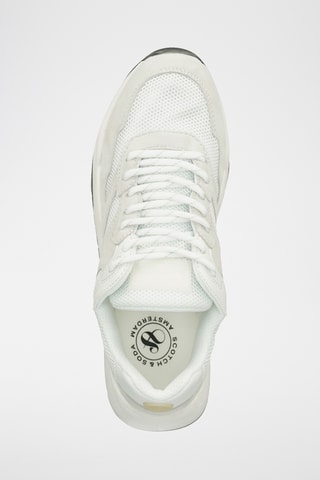 Baskets en nubuck - Blanc