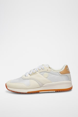 Baskets en nubuck - Blanc