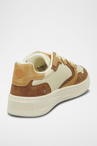 Baskets en cuir - Beige