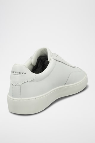 Baskets en cuir - Blanc