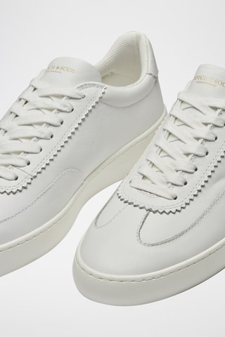 Baskets en cuir - Blanc