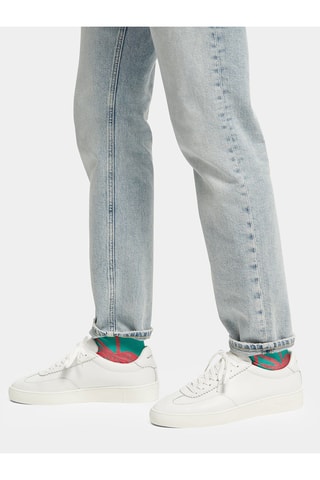 Baskets en cuir - Blanc