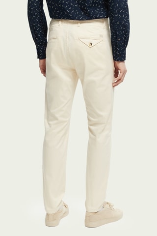 Chino slim en coton biologique - Beige