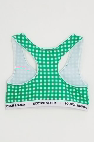 2 brassières - Vert et blanc