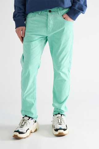 Pantalon en coton biologique - Vert