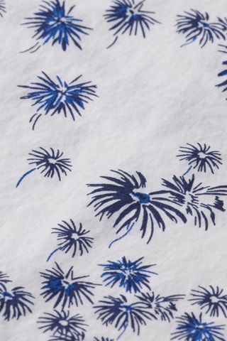 Chemise regular en coton biologique - Blanc