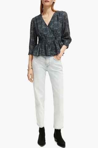 Chemisier relaxed - Vert