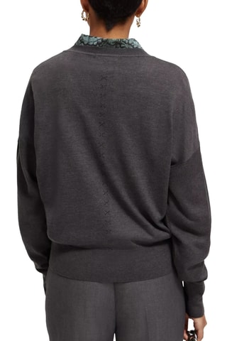 Pull relaxed - Gris foncé