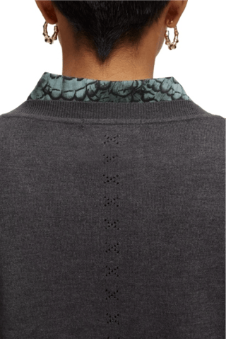 Pull relaxed - Gris foncé