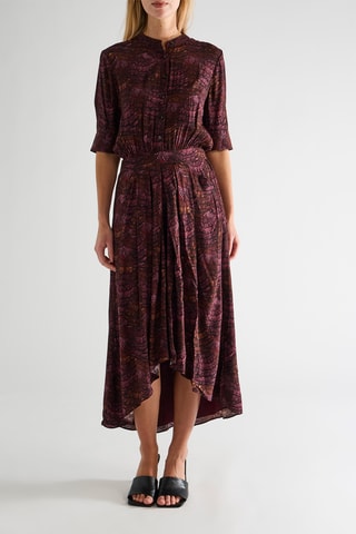 Robe chemise - Bordeaux