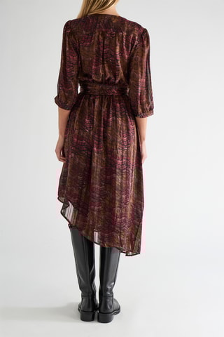 Robe portefeuille - Marron